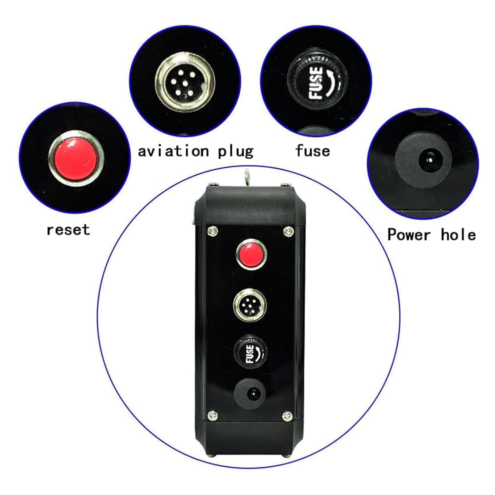 Digit Counter, 4 Digital Red 3 Inch Plus Minus Display Counter with Remote Control/I-n-f-r-a-r-e-d Sensor, Count Up to 9999/The Sensing Distance is Adjustable Within 70 Cm, for Production Line
