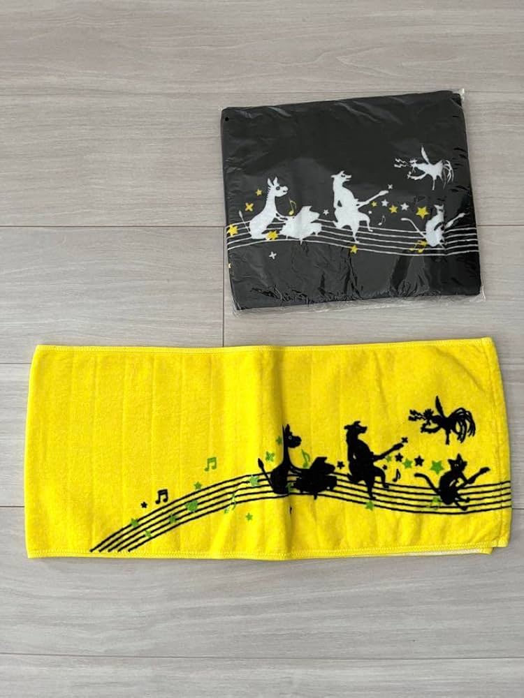 Amazon.co.jp: 柴咲コウ ラブパラ ライブ タオル 黄色黒 2枚セット