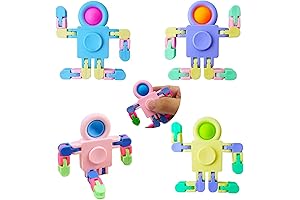 4-Pack Simple Temple Fidget Spinners