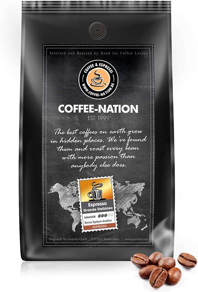 GOURVITA Espresso Delizioso Company Package 16 X 1000G Ground Coffee