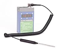 Vista 2 de Sonda de repuesto para termómetro de ganado GLA M700, M750 o M900, recto de 4 pulgadas