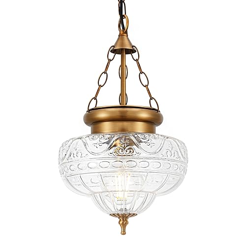 Vintage Pendant Light - Brown Bronze Pendant Lights Kitchen Island