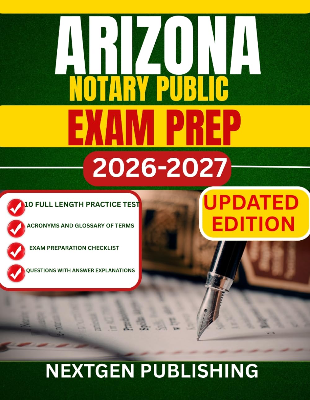ARIZONA NOTARY PUBLIC EXAM PREP: How to become a certified notaries with updated Laws, Practice Questions, and Expert Tips