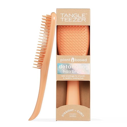 Tangle Teezer Cepillo desenredante definitivo a base de plantas, cepillo para cabello seco y húmedo, elimina nudos y reduce la rotura para todo tipo