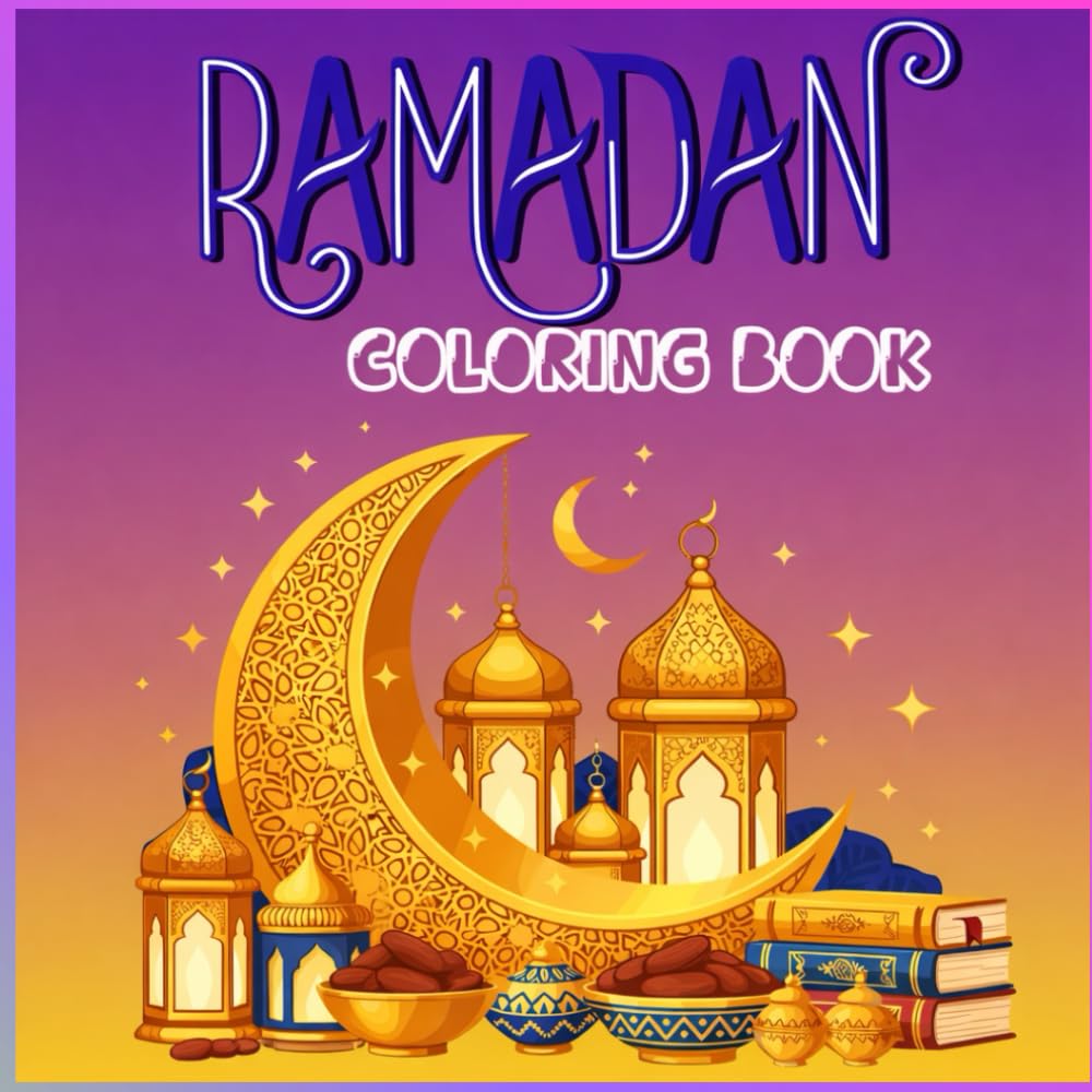 Ramadan coloring book