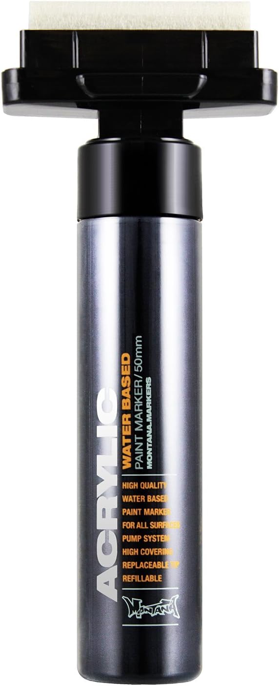 ACRYLIC MRKR 50MM SHK BLACK