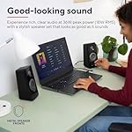 Trust Tytan 2.0 Lautsprecherset, 36 W (18 W RMS), Computer Boxen, Lautstärke- und Bassregler, Kopfhöreranschluss, USB-Betrieb PC Lautsprecher für Laptop, Smartphone, Tablet - Schwarz – Bild 2