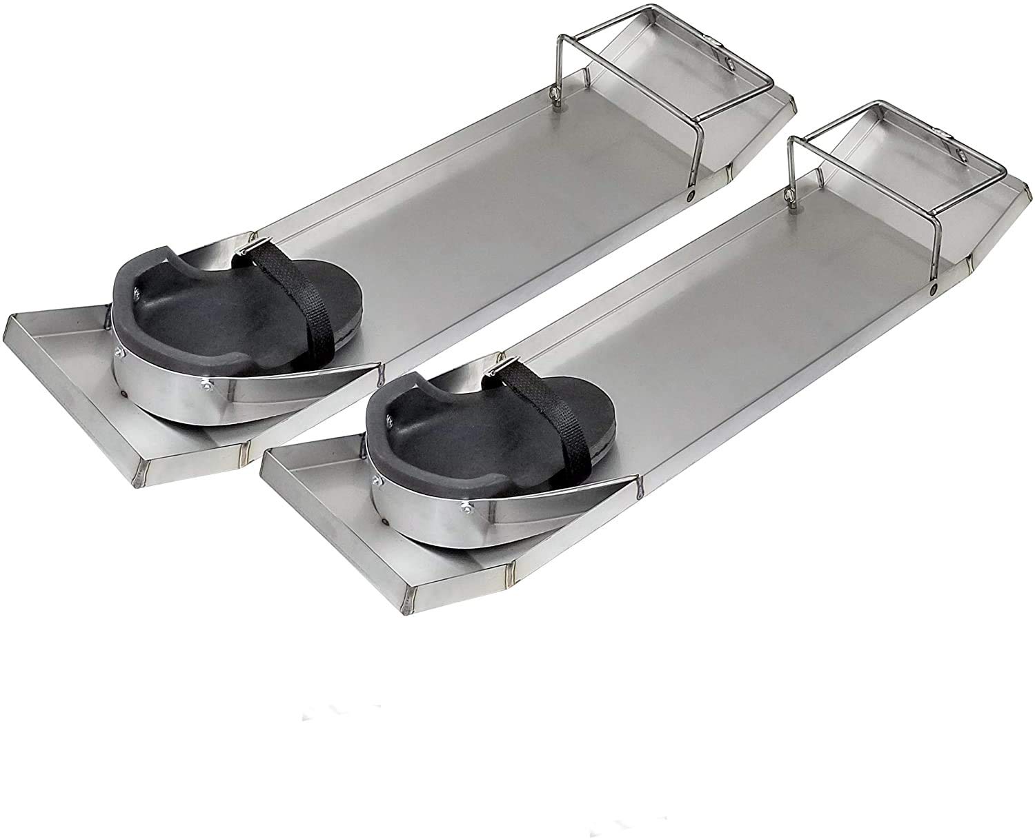 Kraft Tool CC162 28-Inch by 8-Inch Lightweight Stainless Steel Knee Boards-Pair (Single Pack)