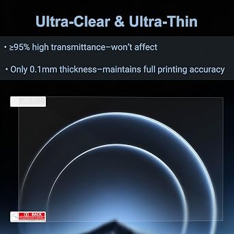 5PCS Screen Protector for Anycubic Photon Mono 4/Mono 4 Ultra 3D Printer