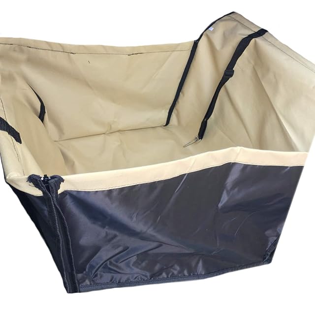 PETCUTE Cubierta Asiento de Coche Perro Cubre Asientos Coche para Perros Hamaca de Coche Protector Coche…