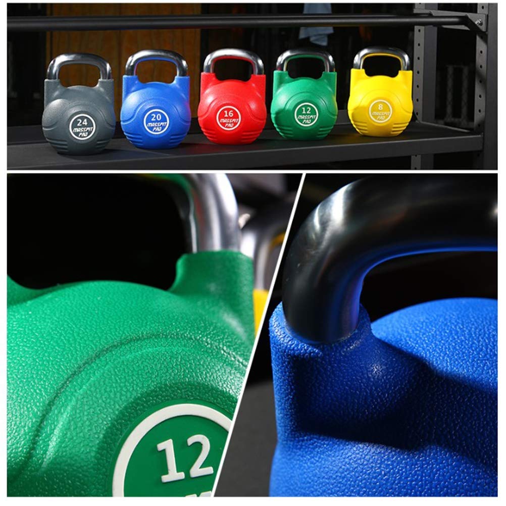 Żeliwne kettlebell hantle kettlebell for home gym competitions for hantles training hantle for squat, press and push-up for men and women, 8 kg, 12 kg, 16 kg, 20 kg, 24 kg
