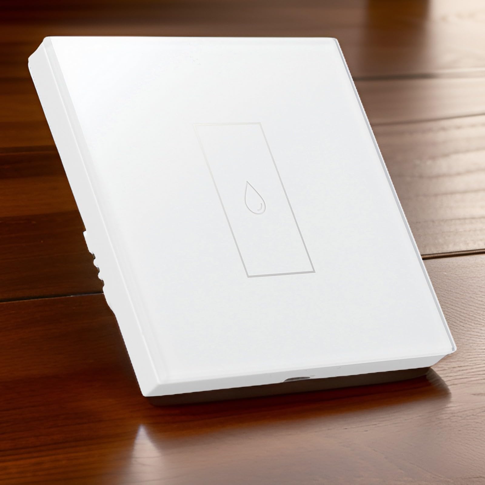 Wifi Power Monitor for Tuya Smart Water Heater Boiler Switch, Energy Reports, Backlight Option (White)