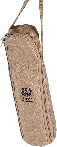 Miniatura 7 de Botella de agua de cobre con bolsa de yute, extra grande de 34 onzas, recipiente de cobre puro para beber, bebe más agua, botella de cobre para