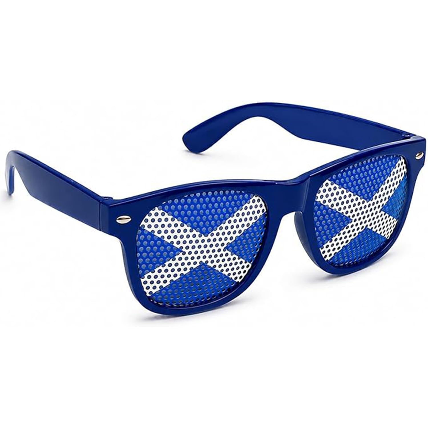 Tudegy Scotland Flag Novelty Sunglasses,Scotland Sunglasses Boys Girls, Football World Cup Glasses, Football Eyewear Party Accessory for Childrens (Blue) — image 1