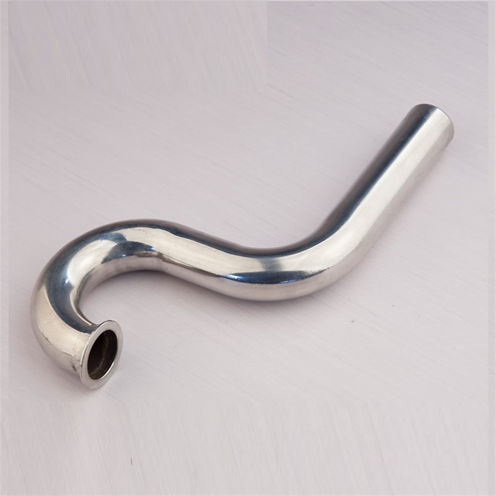 DingMotuo Stainless Steel S Bent Exhaust Pipe 22mm Connecting Tube For RC Gasoline Boat Model 26CC Engine