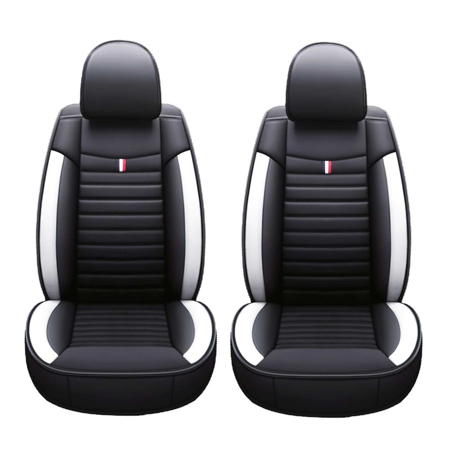 GQTMEUGTZ Car Seat Cover, for Mercedes-EQ EQB SUV EQB 250 / EQB 300/ EQB 350 4MATIC SUV Front Seat and Headrest Covers, Leather Waterproof NonSlip Front Protectors Interior Accessories,B