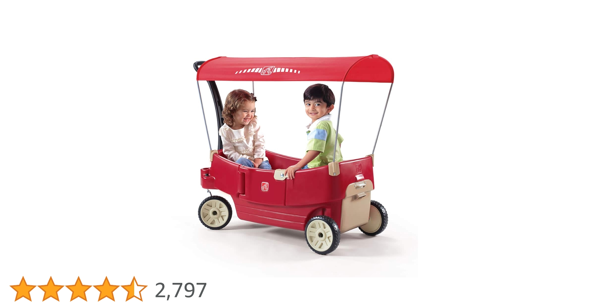 ステップ2　ワゴン Amazon.co.jp: 乗用玩具 STEP2 オールアラウンド キャノピー