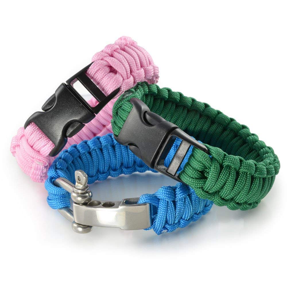 Ganzoo Paracord 550 Glitter-Cord 30 m, linka 4 mm z 7 rdzeniami, nylon/poliester, Navyblue-Gold granatowo-złoty, do bransoletek i akcesoriów, owijania uchwytów, węzłów, porządkowania ekwipunku outdoor
