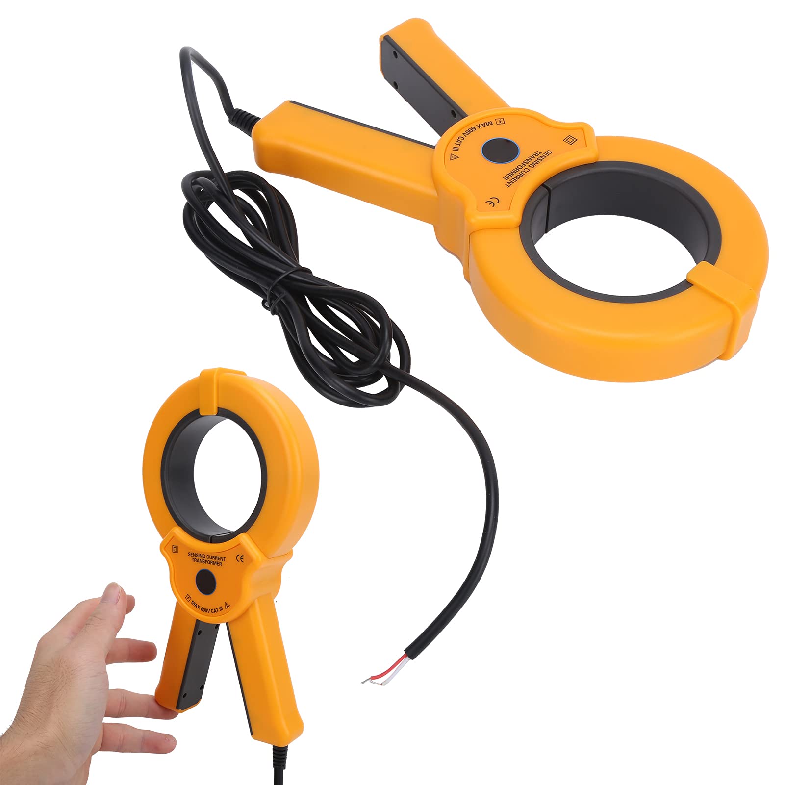 FTVOGUE AC Pinza Amperimétrica de Corriente, Salida de Conector de
