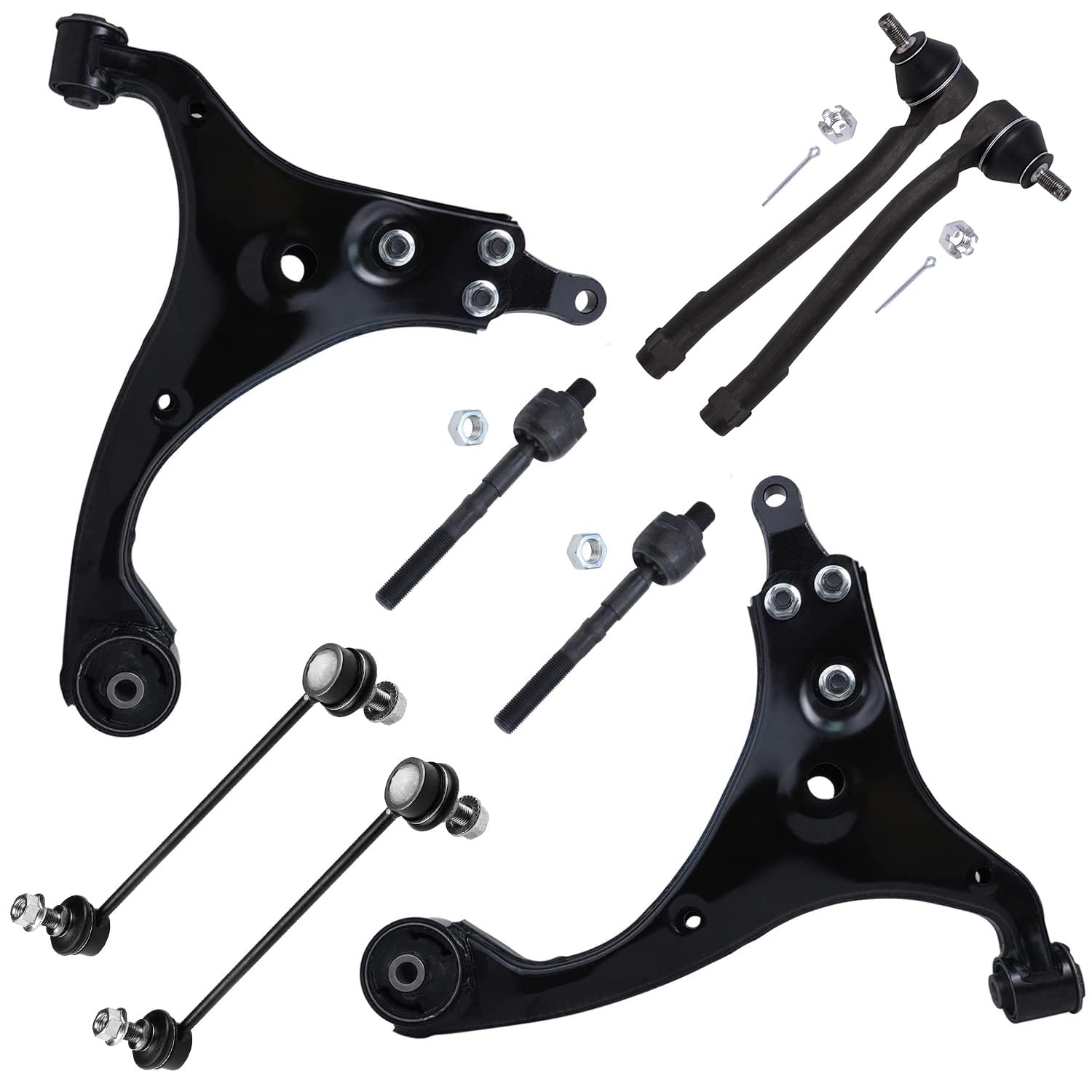 Detroit Axle - 2.0L Front End Control Arms Kit for Hyundai Elantra 07-12