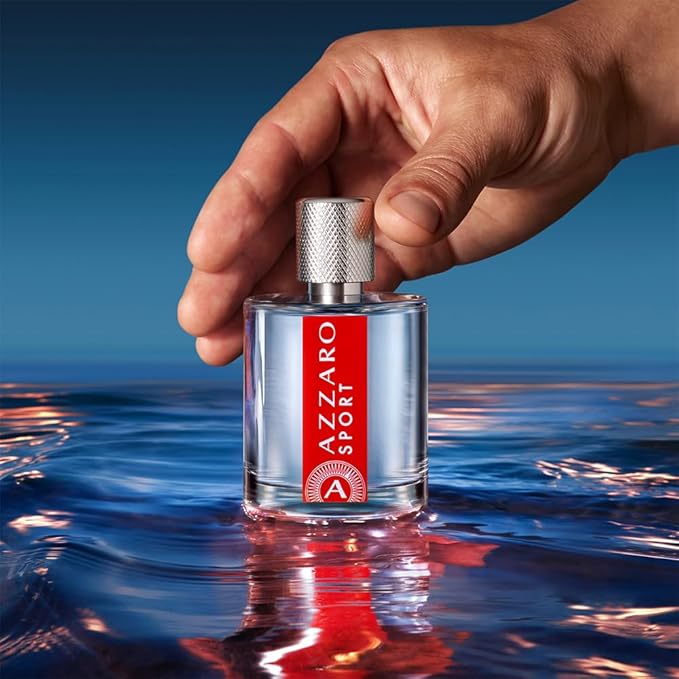 Azzaro Sport, Perfume Masculino Eau de Toilette, Fragrância Cítrica Aromática Fresca com Notas de Bergamota e Gengibre, Média Fixação e Projeção, 100ml Azzaro Sport, Perfume Masculino Eau de Toilette, Fragrância Cítrica Aromática Fresca com Notas de Bergamota e Gengibre, Média Fixação e Projeção, 100ml