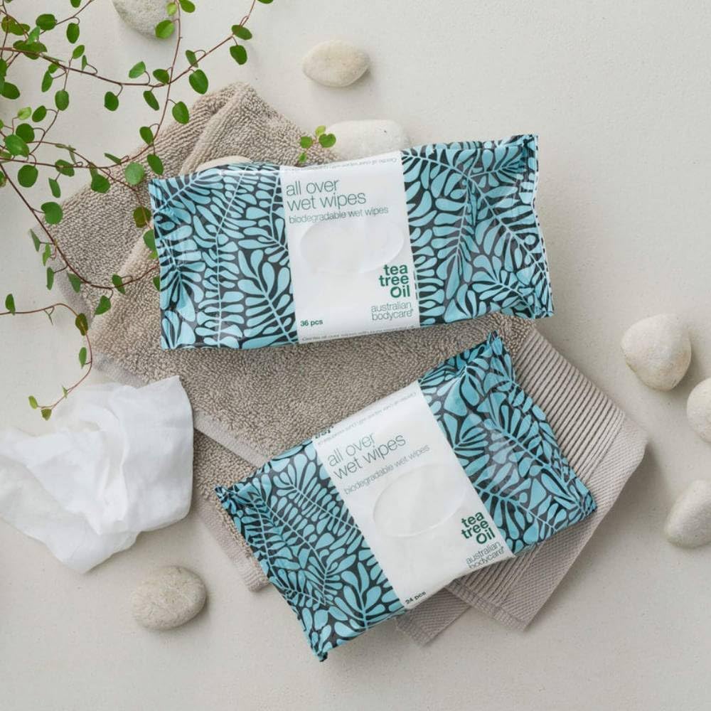 Australian Bodycare Tea Tree Oil Antiseptic Wet Wipes (36), 1 count (Pack of 36) - Image 2