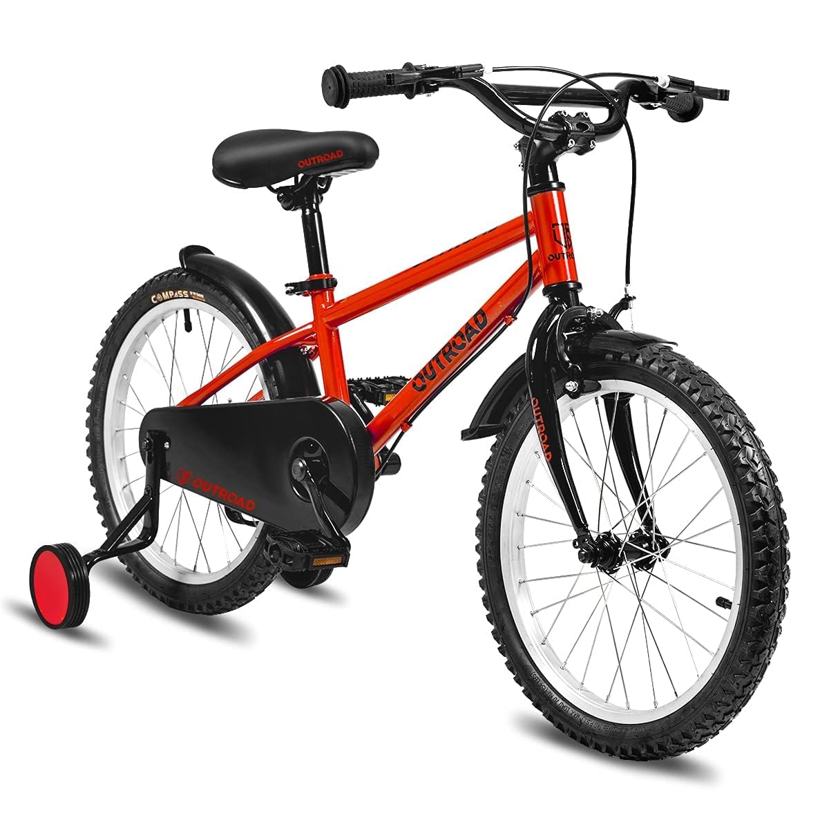 Outroad Kid Bike Foldable/Classic Children's Bicycle for Boys Girls Age 3-10 Years, 14 16 18 Inch Toddlers Bike with Training Wheels, Multiple Colors