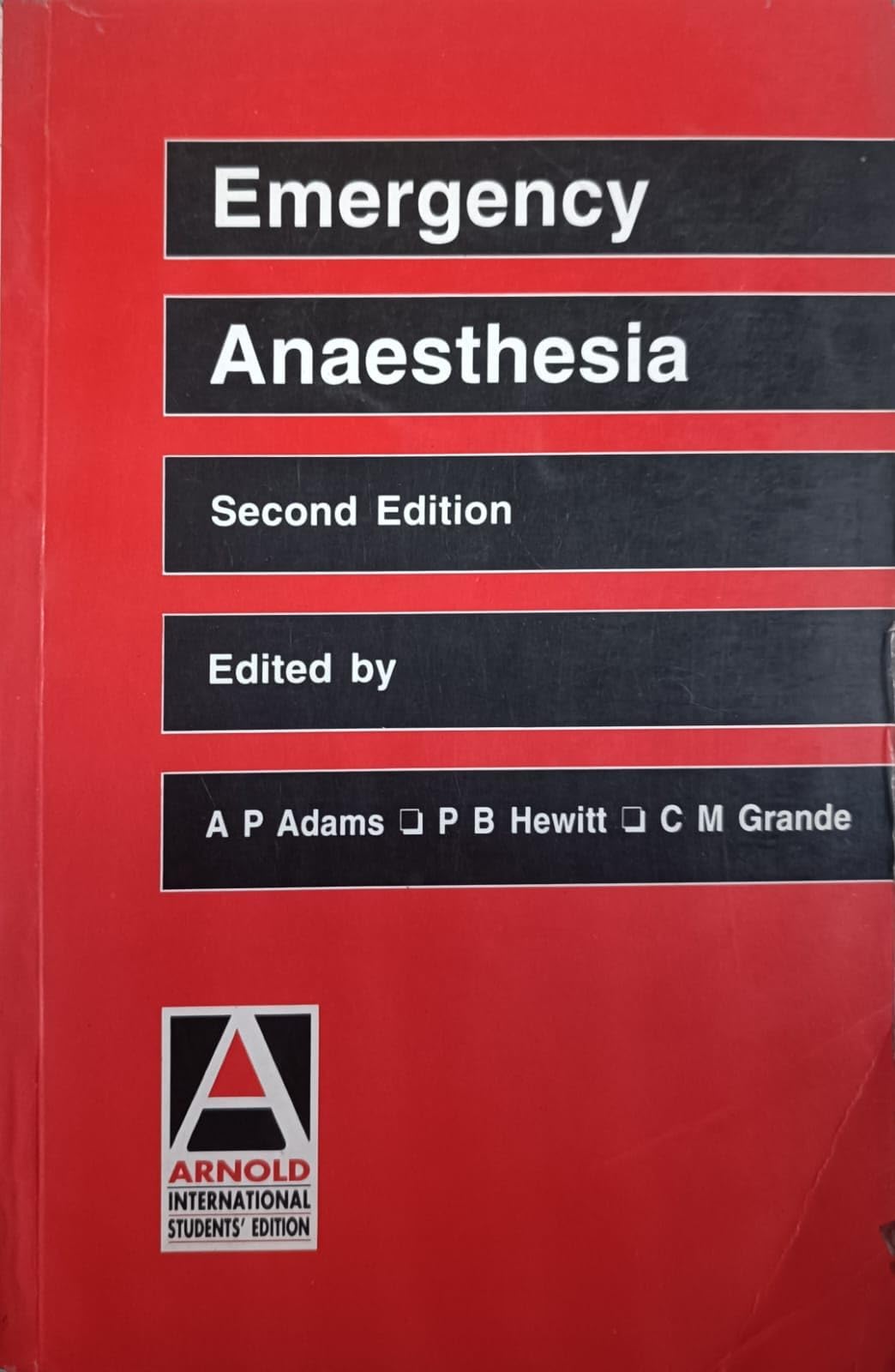 Emergency Anaesthesia Second Edition