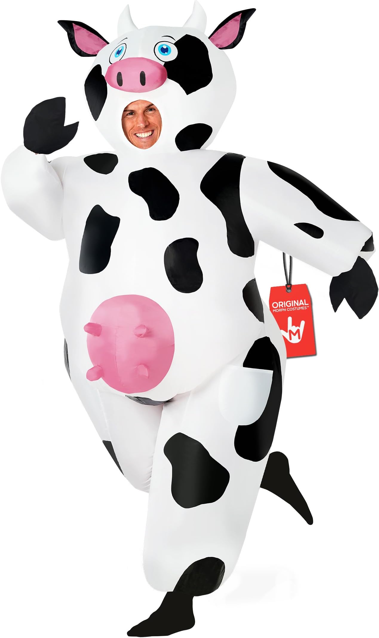 Inflatable Cow Costume Adult, Cow Costume Adult, Halloween Blow up Outfit, Inflatable Costumes, Halloween Costumes