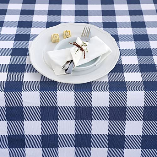 CAROMIO Tovaglia a quadretti impermeabile