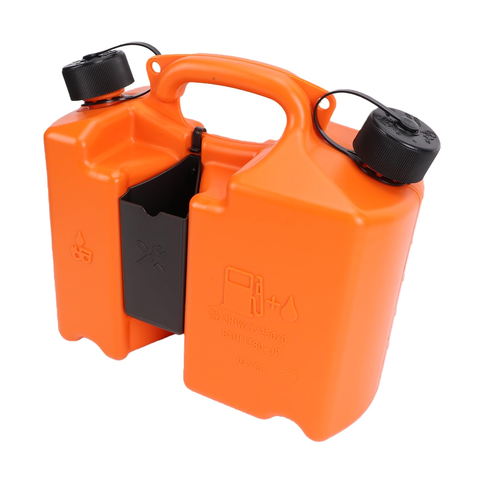 Luocute Bidon D' à Double Chambre de 5 L, Rapport de Carburant 25:1