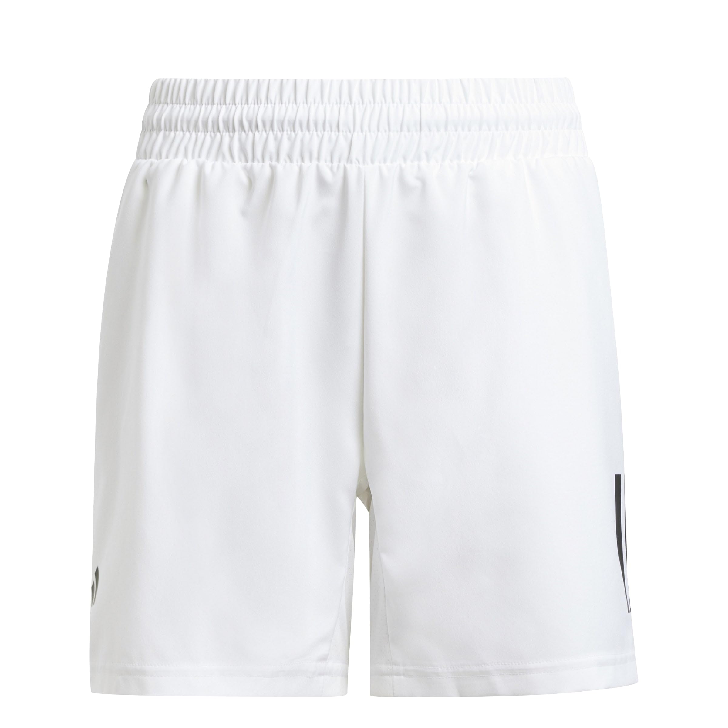 adidas Boy's Boys Club Tennis 3-Stripes Shorts, White, 15-16 Years