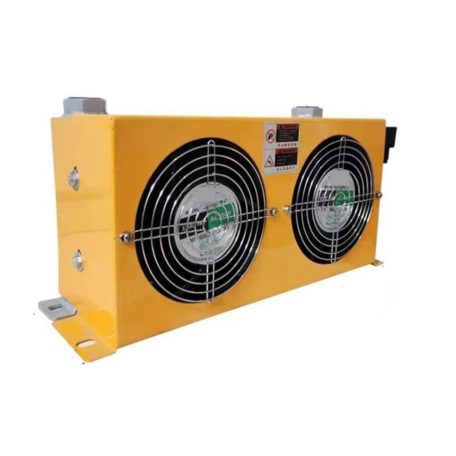 AH0608TL 60L/MIN 48W Raffreddatore d'aria idraulico Radiatore olio raffreddato ad aria Ventola idraulica in alluminio con aletta 2Mpa Operazione stabile
