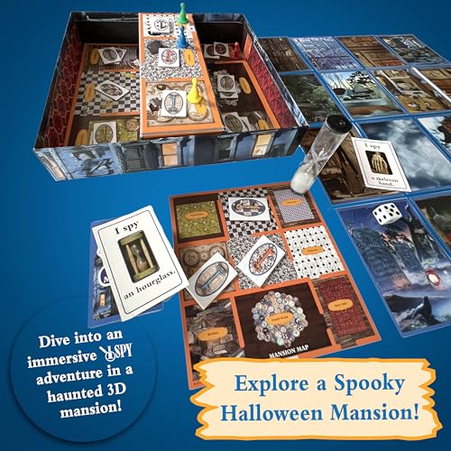 I SPY Spooky Mansion Juego para Niños Preescolar miniatura 6