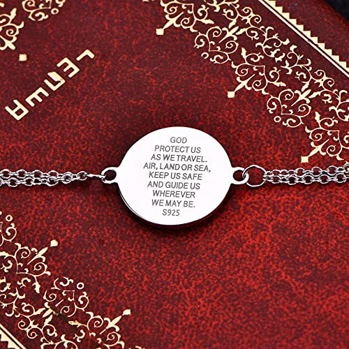 Médaille Saint Christophe en argent 925, l'éclat du luxe - 5