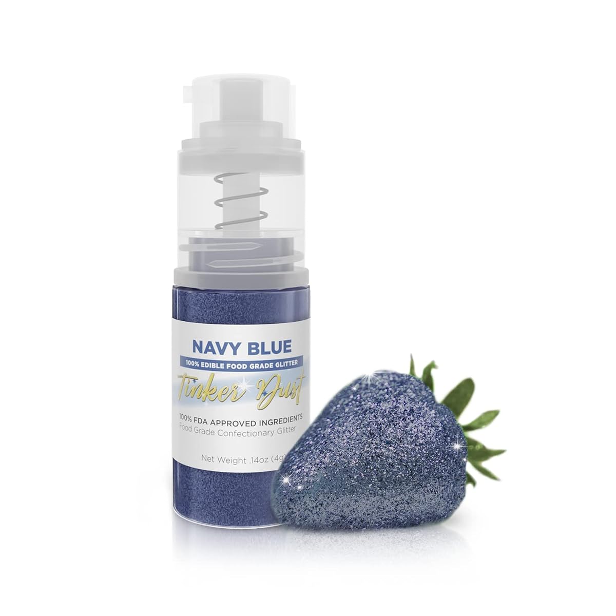 Tinker Dust - Navy Blue (4G 1X Mini Pump) Edible Glitter