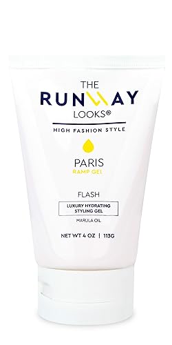 Ramp Gel Gel hidratante de lujo, gel de peinado ligero y flexible para todo tipo de cabello (4 onzas)