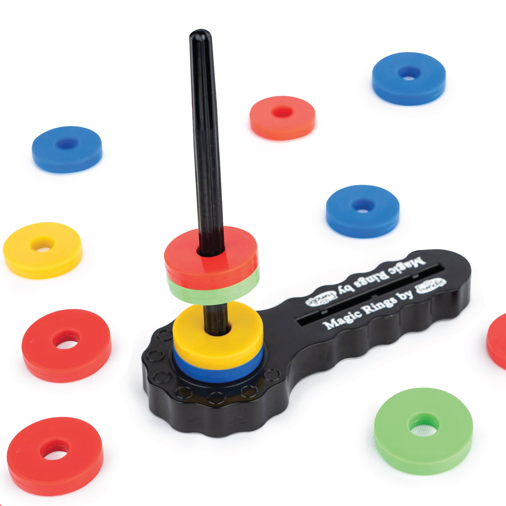 Toys - Magic Rings | Fun & Learn Series | Magnetic Learning Toy | Develops Memory & Problem Solving Skills | Family Games | for Kids and Adults | Age Group: 3 and Above,multicolor