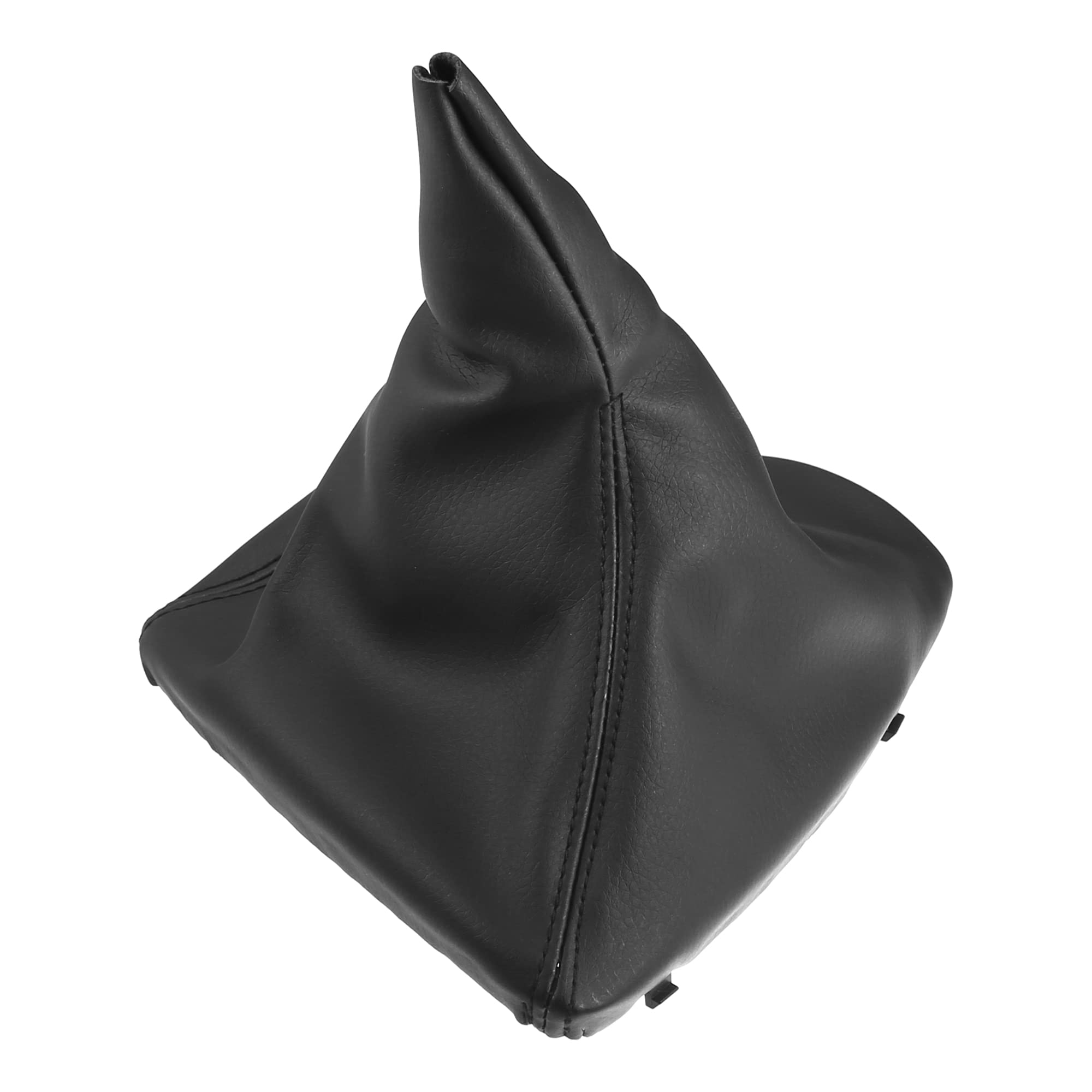 X AUTOHAUX Shift Boot Cover Gear Shift Knob Handbrake Gaiter Boot PU Leather for BMW E90 E91 E92 E93 3-Series 328i 335i for Manual Shifter