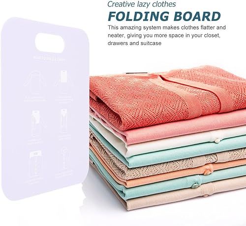 Miniatura 6 de Alipis 3 piezas de tabla de ropa, carpeta de camiseta, tabla plegable, para adultos, camisetas plegables para adultos, disfraces para adultos,