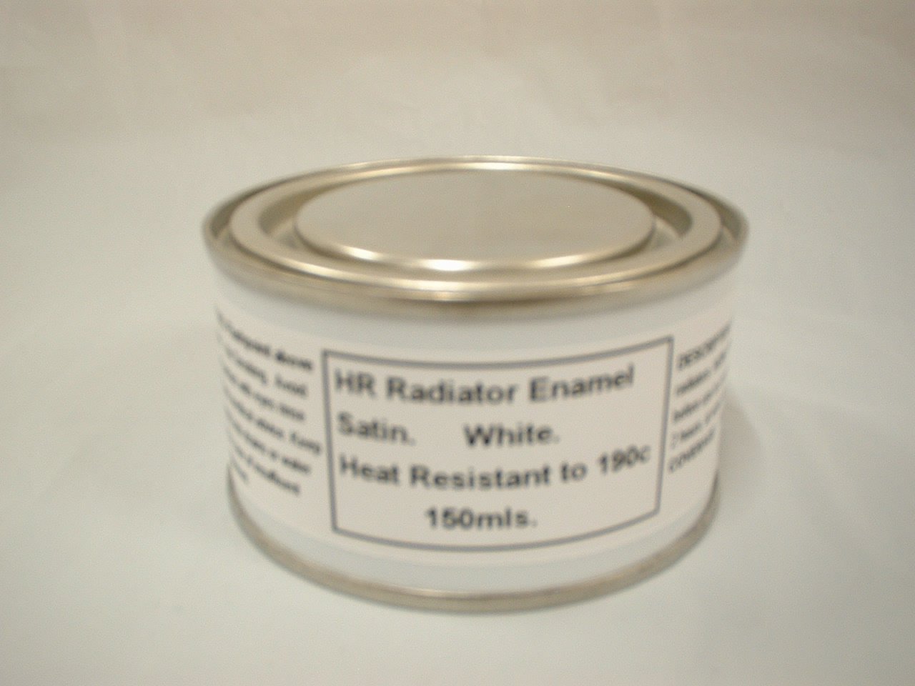 1 x 150ml White Heat Resistant Satin Radiator Paint