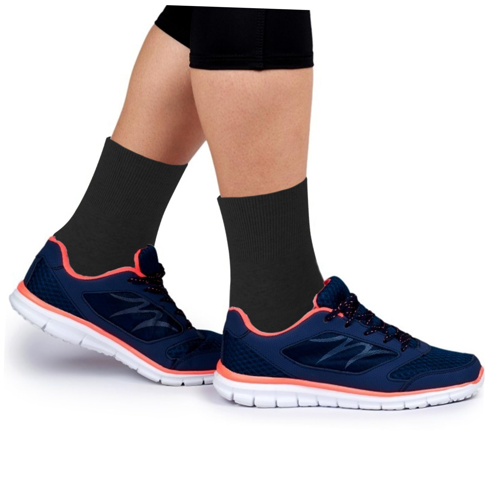 FRCOLOR 2sets Cotton Moisturizing Socks for Men Foot Softener Dry Feet Socks 2pcs*2