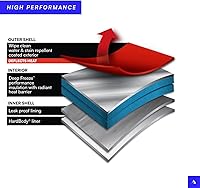 Vista 5 de Titan by Arctic Zone Deep Freeze Cooler - Enfriador de cuerpo duro sin cremallera, aislamiento de congelación profunda, forro de cuerpo duro