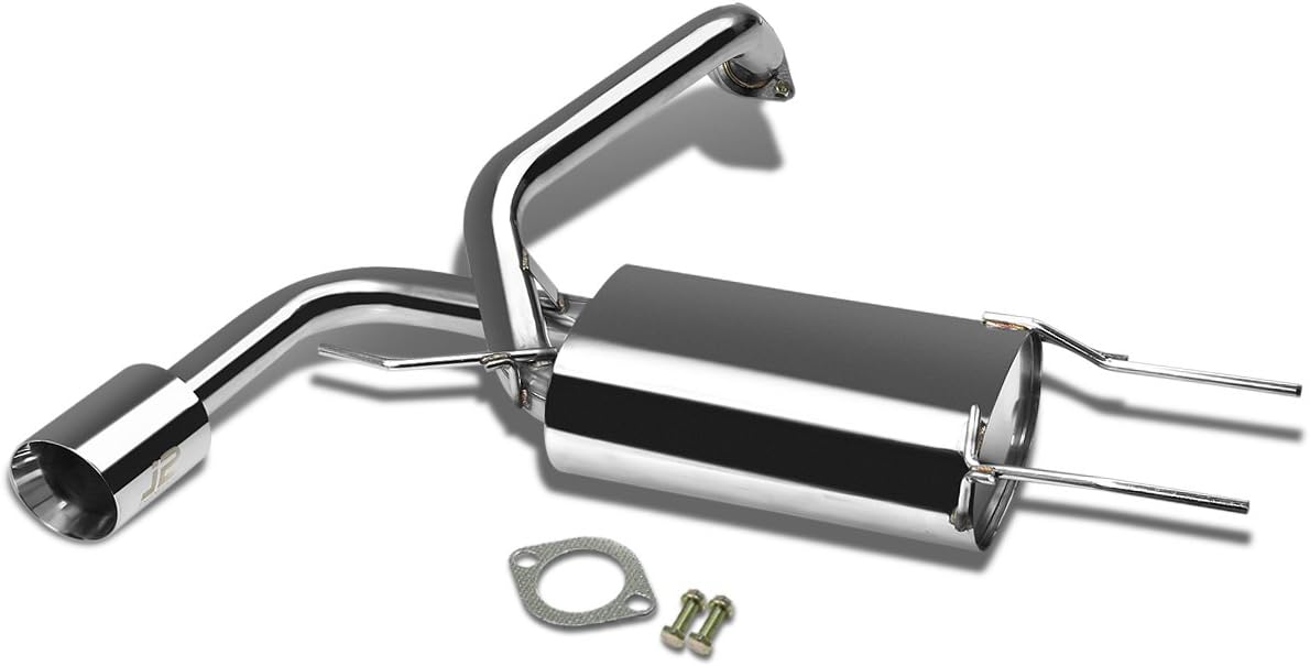 J2 Engineering J2-CBE-OS-055 Cat Back Exhaust System [Compatible with 10-13 Mazda 3 Hatchback 2.0L]