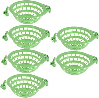 6pcs Bird Nest Basin for Birds Green Nesting Tool for Relaxation and Breeding Easy to Use and for Pigeons and Other Pet