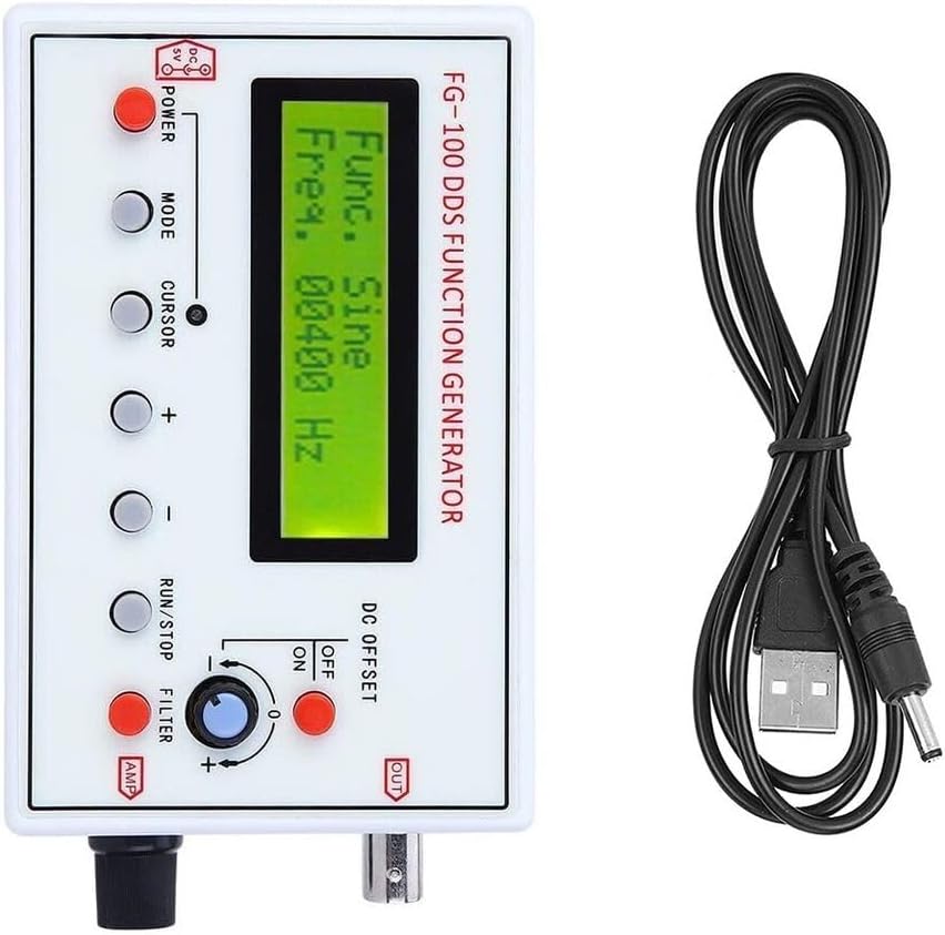 DDS Function Signal Generator with Sine Square Triangle and Sawtooth Wave
