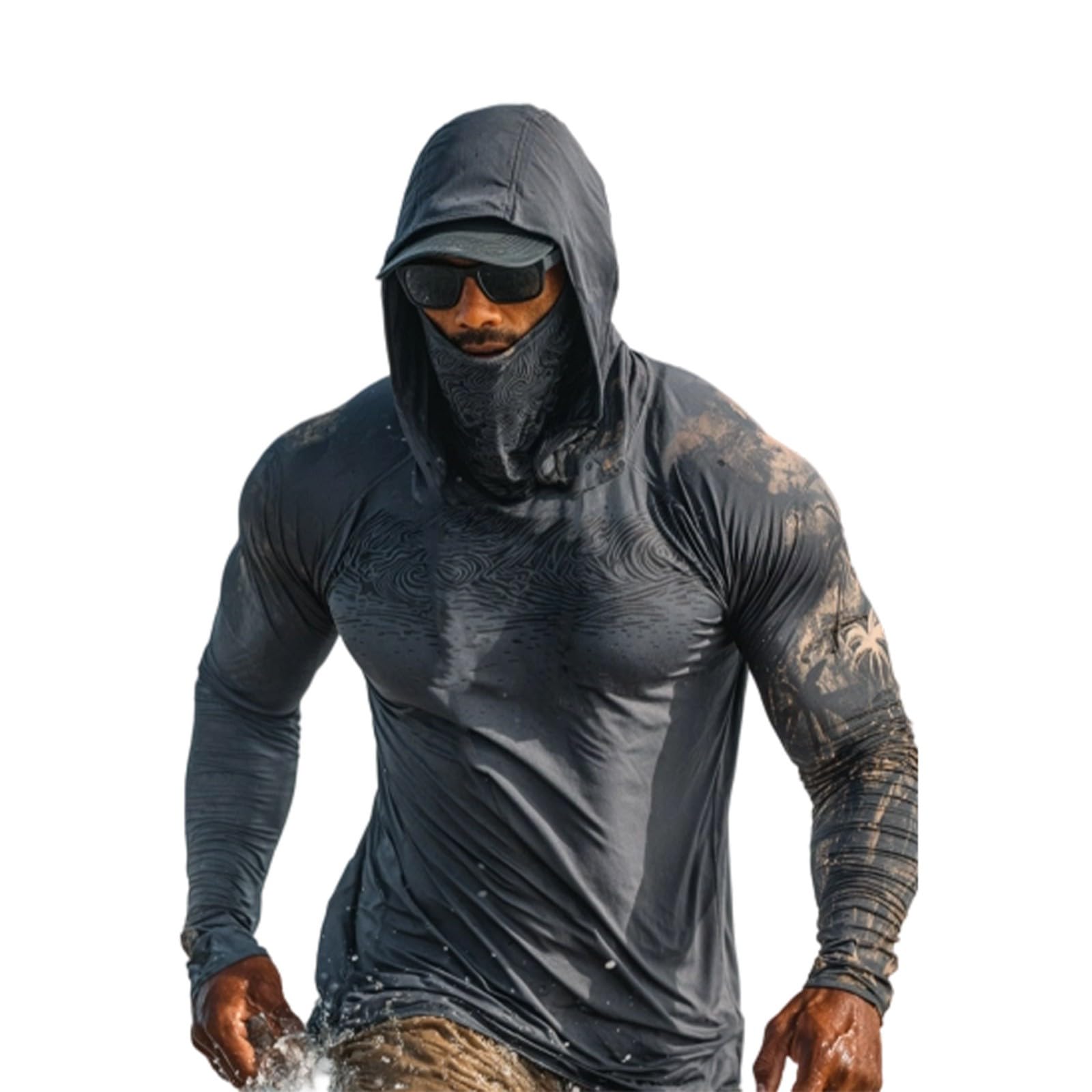 Sudaderas de hombre y camisetas con capucha de manga larga talla XL 4