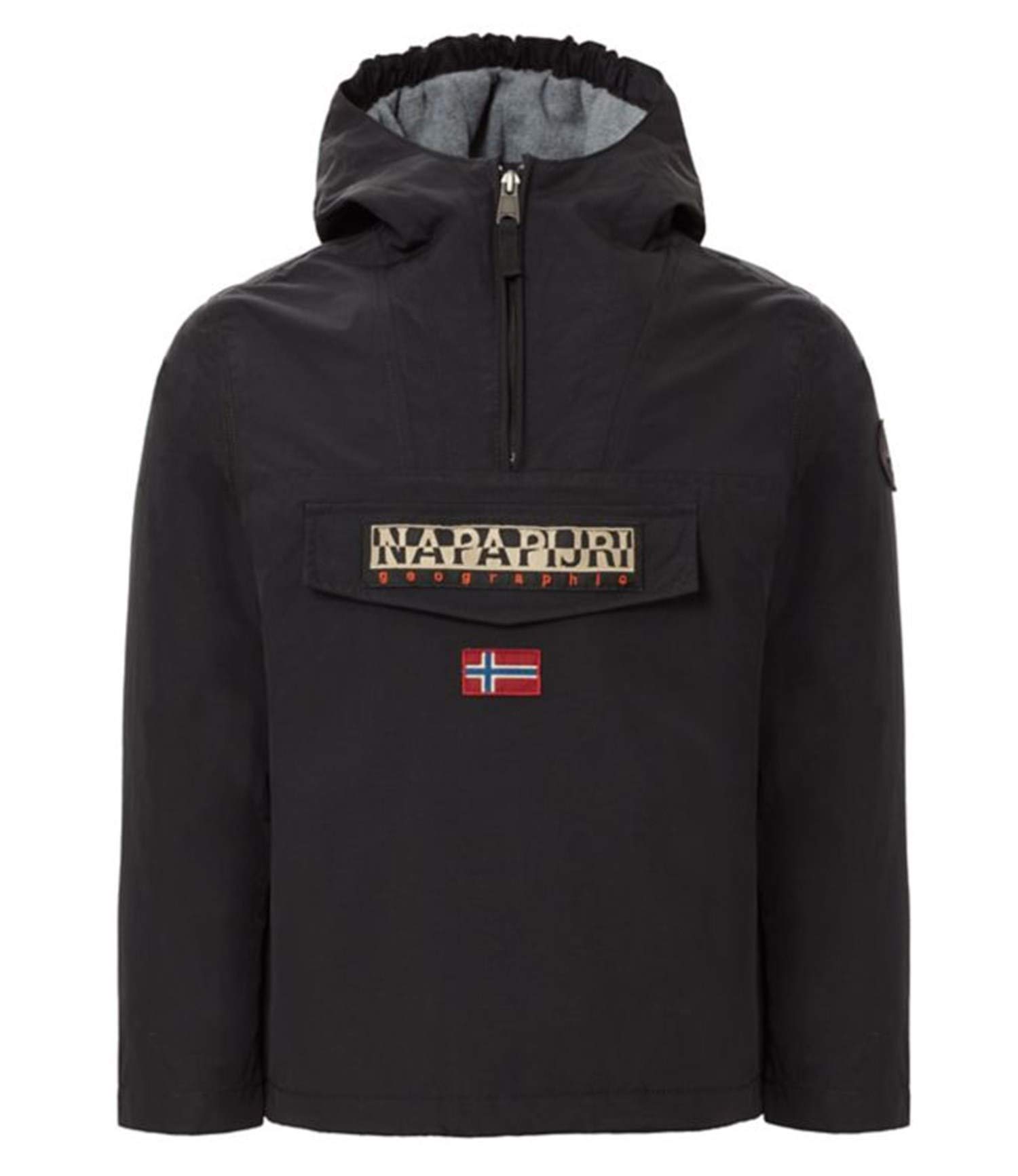 Napapijri Rainforest Winter Jacket, Giacca con Cappuccio Bambino, Nero (Black 041), 130 cm (Taglia Produttore:​8 Anni)