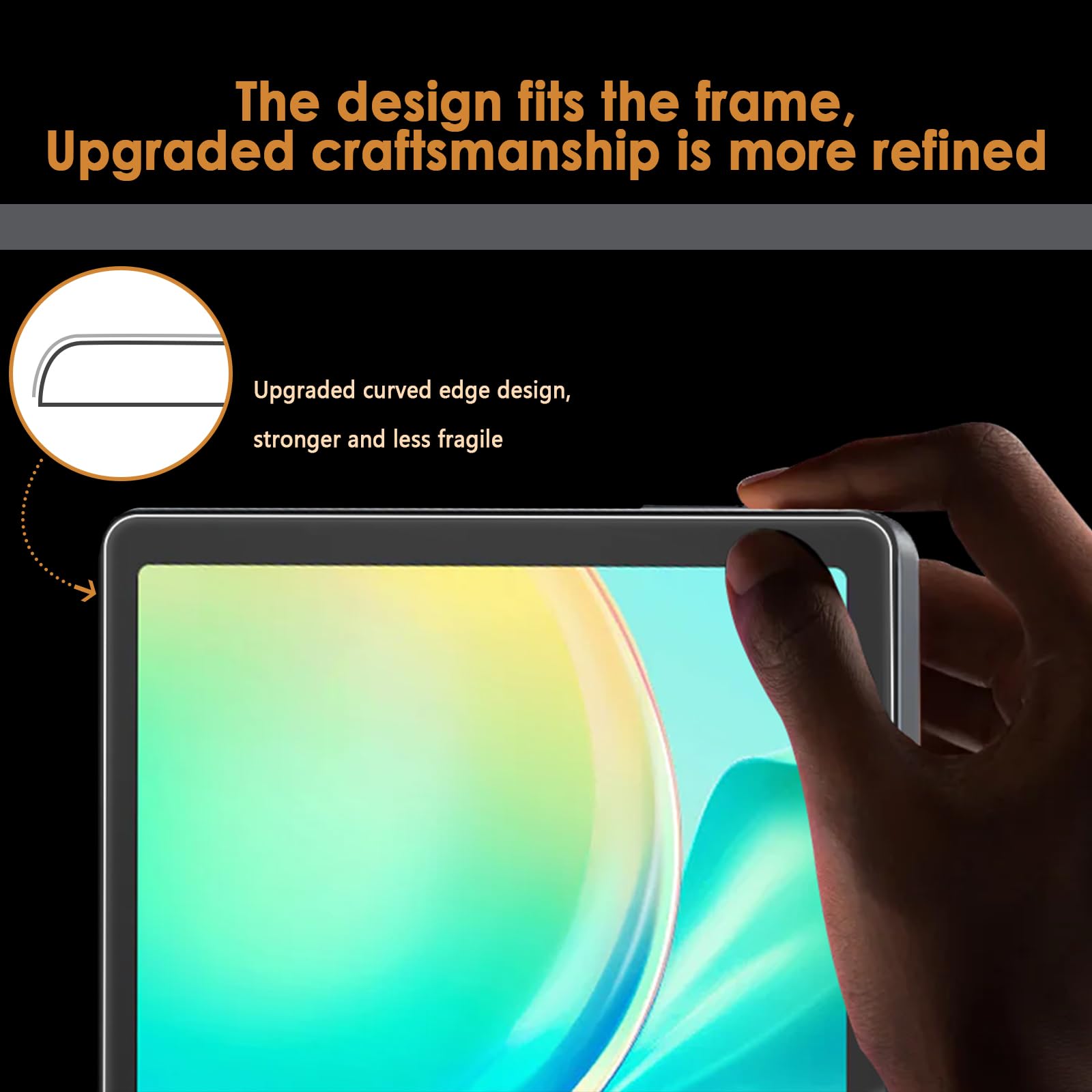 Hianjoo 2 sztuki folii ochronnej, kompatybilna z Blackview Tab 90, WiFi 2024, Android 14, tabletem 11 cali, ochrona wyświetlacza, kompatybilna z Blackview Tab 90, WiFi 2024, Android 14, tablet HD,