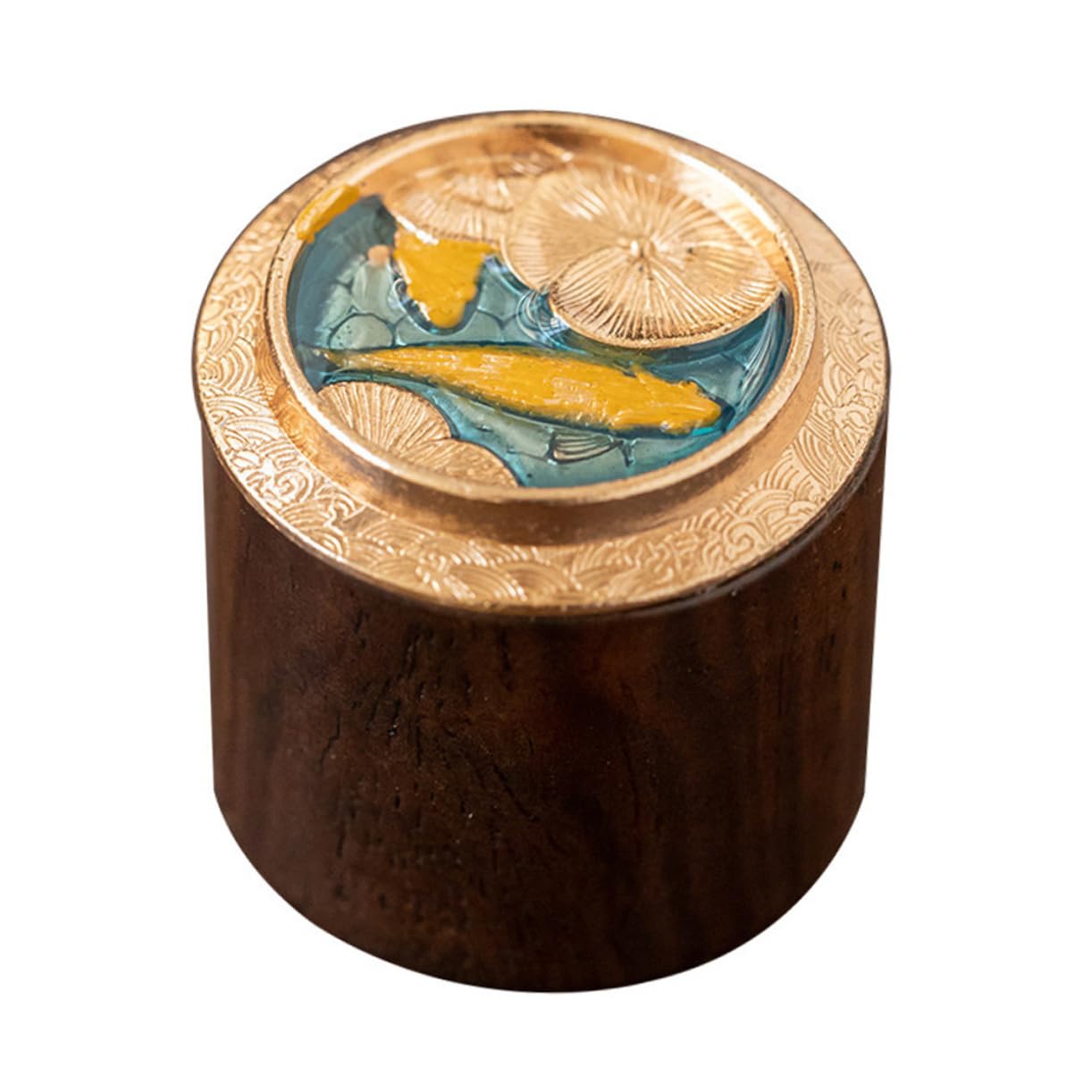 Cabilock Decorative Lid Stand Compact Wooden Teapot Lid Holder for Teacups and Kettles Unique Design for Home Office and Restaurant Decor